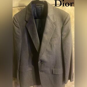 Christian Dior Blazer Jacket Gray